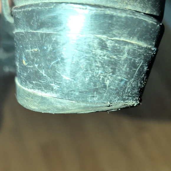 Black Leather Boots - Picture 7 of 16